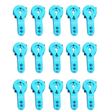 15Pcs 23T Tromba per Servo nel Metallo con Viti per Accessori per Parti di Automobili 1/10 RC