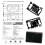 50 in 1 Slim Minimalist Survival Card Wallet Tool Card Wallet Engineering Ruler Scale Multitool Card Pocket Tool 3