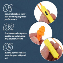 Oordopjes -Oortelefoonset voor op Het Werk, Geluidsdemping, Gehoorbescherming, Bouwplaatsen, Lawaaierige Plaatsen