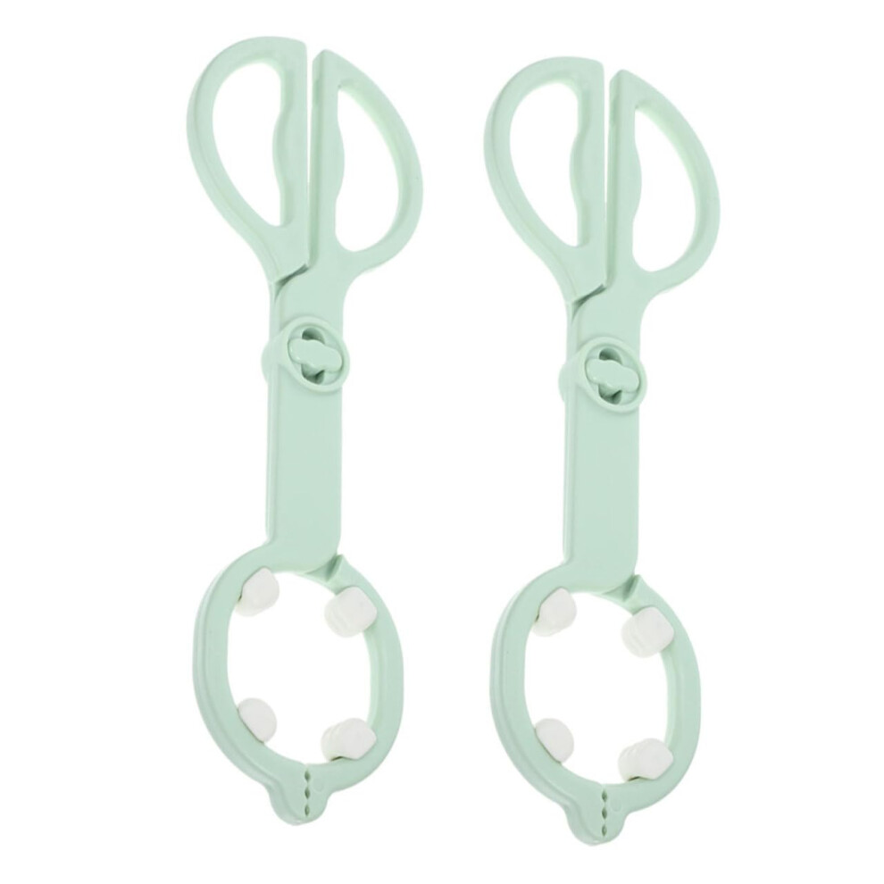 2pcs Heat Resistant Baby Bottle Tongs with NonSlip Grip for Nursery and Feeding Accessories