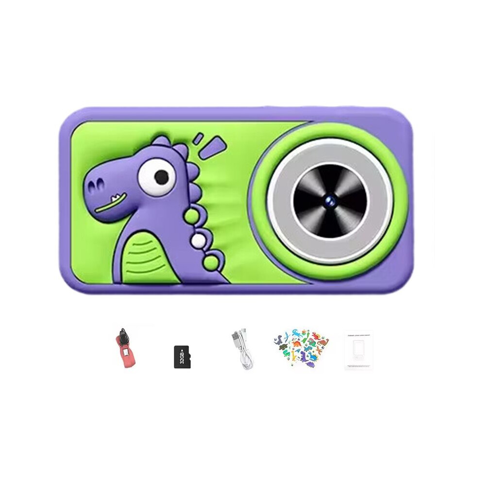 1080P Hd Camera For Toddler 2.4Inch Screen Autofocus Cute Cartoon Mp3 Video Selfie Camera For Xmas Birthday Gifts 6032984753621