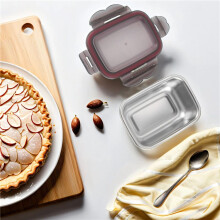 220Ml Stainless Steel Lunch Box Sealed Food Fresh-Keeping Boxes Office Bento Container Lunch Container