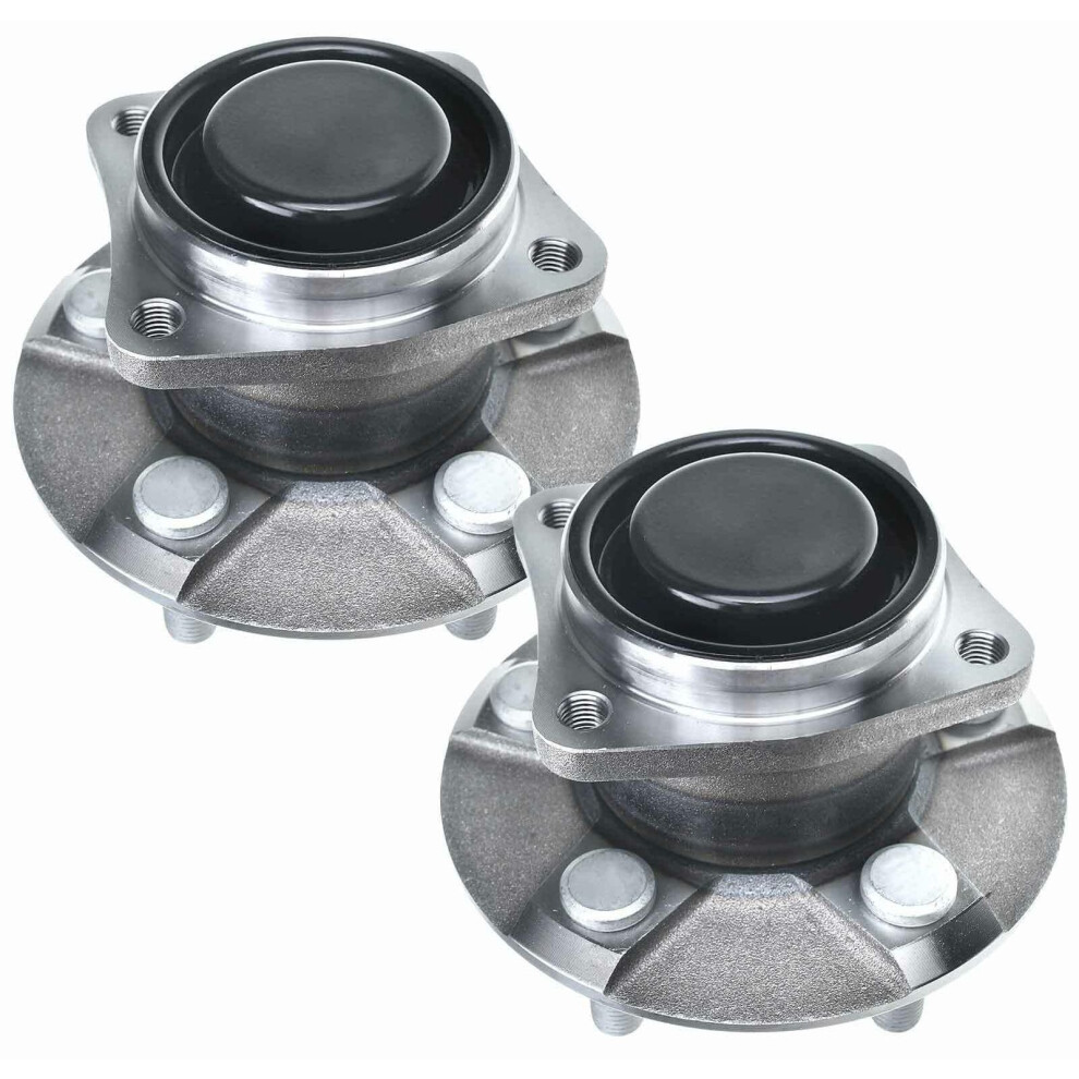 2Pcs Rear Wheel Hub And Bearing Assembly Set Br930329 For Pontiac Vibe Toyota Corolla Matrix 9174973146292