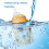 Baby Bottle Warmer USB Powered with LED Display, 21Level Precise Temp Control, PU Leather, Yellow 3