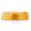 Baby Bottle Warmer USB Powered with LED Display, 21Level Precise Temp Control, PU Leather, Yellow 4