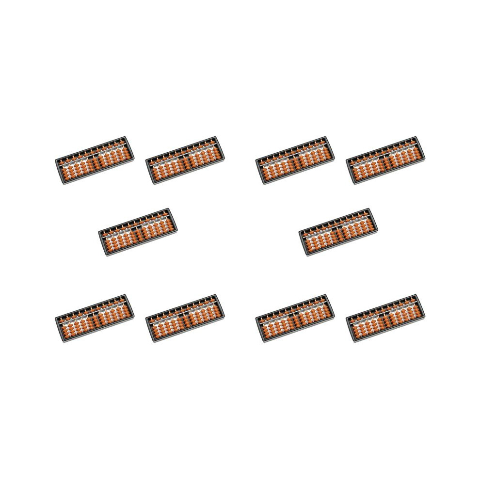 10X Abacus Toy 11 Digits Kid School Learning Math Arithmetic Toy Chinese Traditional Abacus Educational Toys 6033360158634