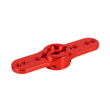 3X Servocilindro 15T In Metallo 15 Bracci Servo Sterzo per 1/5 RC Auto Arrampicata Benzina / Elettricità Rosso