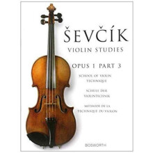 School Of Violin Technique Opus 1 Part 3 by Otakar Sevcik Other Book