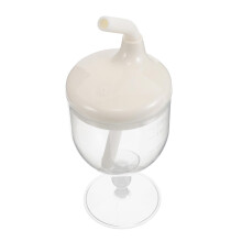 Toddler Straw Cup with Spill Proof Lid and BuiltIn Straw for Travel Milk and Juice Drinking