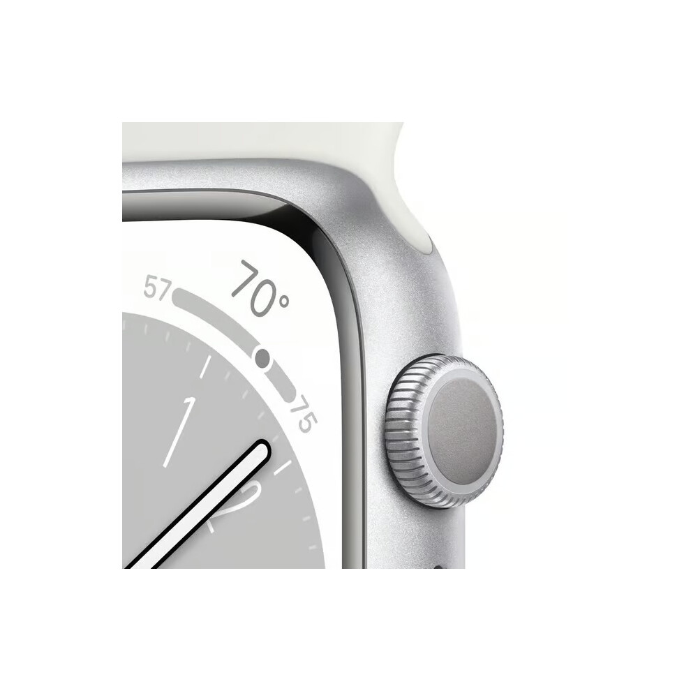 Apple Silver Watch Series 9 (Gps) 45Mm