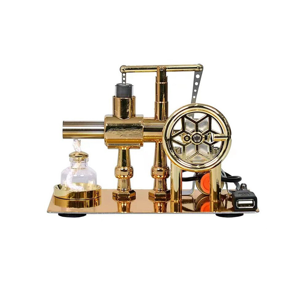 Hot Air Single Cylinder Stirling Engine Generator Physics Popular Science Production Electricity Power Generator Model 6032810415020