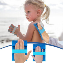 6 Stück Sandentferner für Den Strand, Sandentfernungsbeutel, Sandabwischhandschuh, Strandsandreiniger, Pulverbeutel, Sandentferner für Den Strand