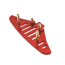 Für 1/14 MJX 14301 14302 14303 RC Auto-Tuning-Teile, Frontstoßstangen-Kit, Rot