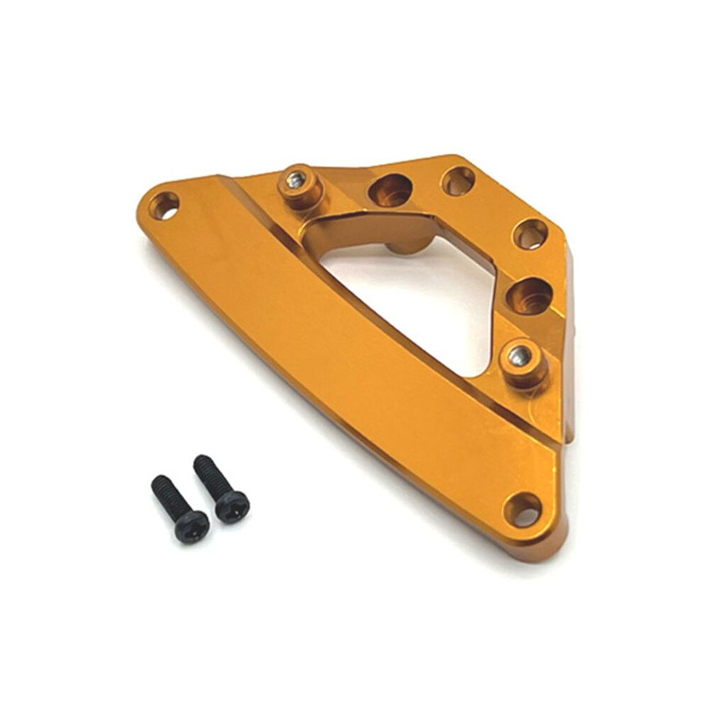 Tauoh For 1/14 14301 14302 14303 Rc Car Upgrade Parts Front Shell Column Fixed Kit Gold