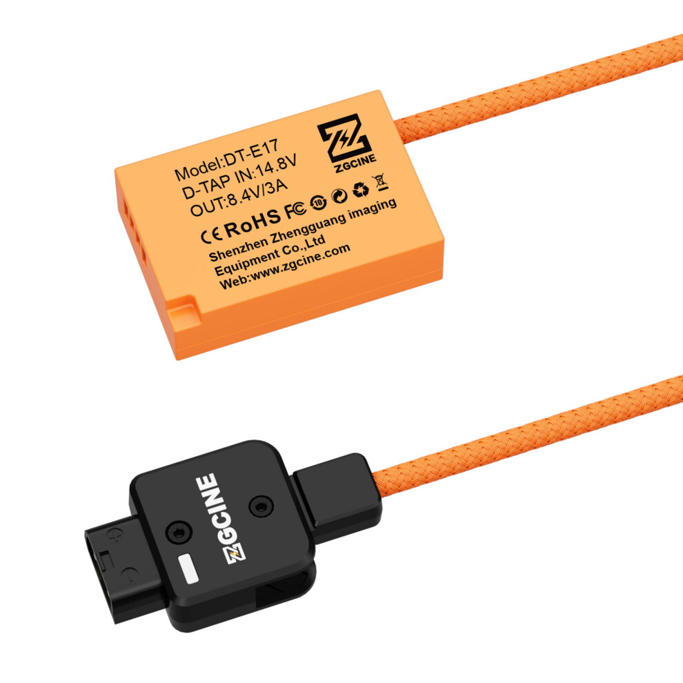 Dummy Battery With 60Cm D-Tap Cable For Canon Eos R R50 M10 M50 M100 4671385060703