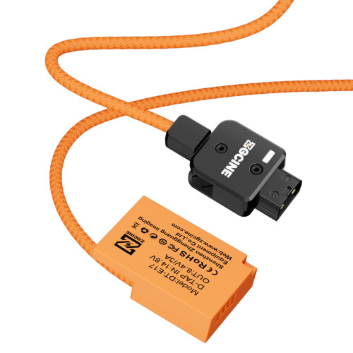 LP-E17 Dummy-Akku D-Tap Kabel 60 cm lang Schwarz 2
