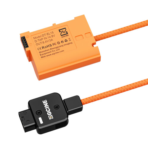 Batería simulada EN-EL15 con cable D-Tap de 60 cm