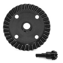 Kit de Engrenagem Cônica para Atualização de Carro RC, Diferencial 35+8T para ARRMA 1/7MOJAVE 1/8KRATON EXB ARA310980, Acessórios para Carro RC