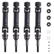 Atualização de Carro RC CVD Eixos de Transmissão Dianteiros e Traseiros Universais + Kit de Acoplamentos para Acessórios de Carro para