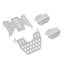 RC Car Upgrade Chassis Guard Plate Kit for MJX 1/8 H8P RC Car Accessories