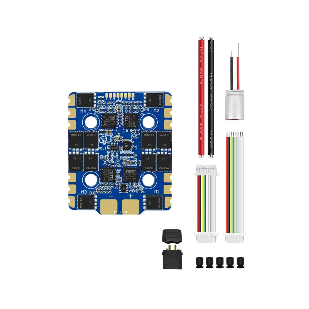 Sequre Blueson A1 Esc 128Khz 4In1 Electronic Speed Controller For Fpv Drones Racing & Freestyle 6S 65A Am32 4713199162966