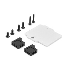 RC Biluppgradering Styrväxel Fast Säkerhetsbälte Mottagningsplatta Kit för ARRMA 1:18Granit/Typhon Grom RC Biluppgradering Parts