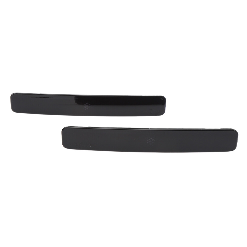 Rear Bumper Reflector 7E0945105/6 Pair Black 5001384020702