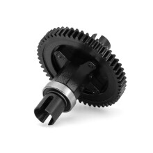 RC Car Upgrade 52T Spur Gear Assembled Center Diff For 1/8 4WD SLEDG RC Car accessories Black