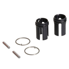 RC Car Upgrade Front Straight Shaft Sleeve Shaft Cup Kit for 1/10 XV02/XM01/TT02 RC Car Upgrade Parts