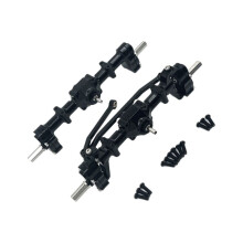 RC Car Upgrade Front Rear Portal Bridge Axle Differential Assembly Kit for WPL C14 C24 C34 B14 B24 RC Car Upgrade Part,A