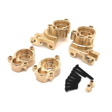 RC Auto Upgrade Speelgoedauto Vooras Stuurbeker Tandwiel Cover Kit voor 1/10 YK4106 RC Auto Upgrade Onderdelen
