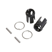 RC Auto-Upgrade Voorste Rechte Ashuls Asbekerkit voor 1/10 voor XV02/XM01/TT02 RC Auto-Upgradeonderdelen