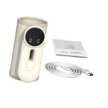 Portable Milk Warmer with Temperature Control USB Rechargeable Baby Bottle Heater for Travel and Home