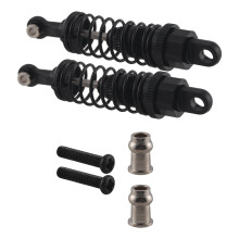 2 Pcs Oil Adjustable 65Mm Damper for Rc Car 1/18 A959 A969 A979 K929 Hpi Hsp Losi ,Black