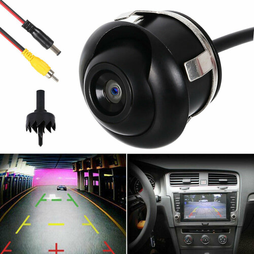 360 HD Car Rear Front View Reverse Back  Reversing Camera Waterproof Night Vision for Display 1