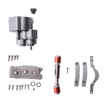 Vorder Motor Getriebe PräFix Getriebe Verteiler Getriebe für 1/10 RC Crawler Auto Axial SCX10 & SCX10 II Teile, Titan