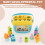 Shape Sorter Baby e Toddler Toy ABC e Shape Pieces Sorting Matching Game Development Development Toy per Children 18 Mesi + 3