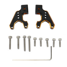 Soporte de Amortiguador de Torre de Choque Trasero de Metal para 1/24 RC Coche de Orugas Axial SCX24 90081 AXI00001 Piezas de ActualizacióN