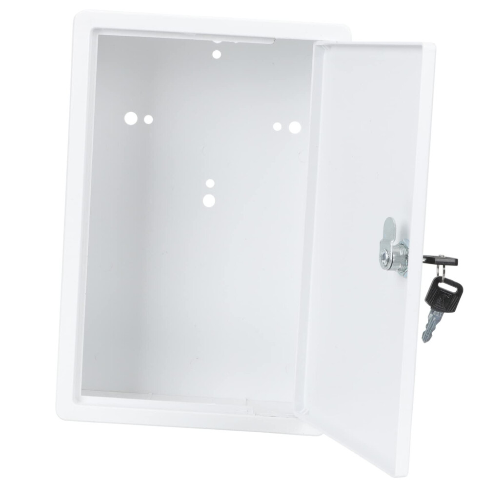 Lockable Parcel Drop Box Wall Mounted Secure Mail And Milk Bottle Holder For Outdoor Home Use 9174973148432