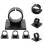 4Pcs Desk Microphone Hook Microphone Holder Microphone Bracket Clip Mic Shelf Universal Microphone Clip Holder 5