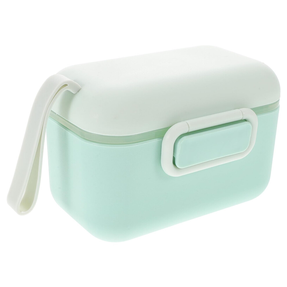 Baby Formula Dispenser with Stackable Compartments, Leakproof Travel Milk Powder Container with Handle