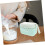 Baby Formula Dispenser with Stackable Compartments, Leakproof Travel Milk Powder Container with Handle 4
