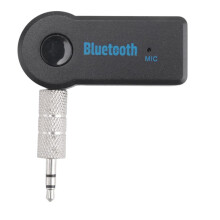 2-In-1 Wireless Receiver 3.5mm Aux Audio Music Adapter with Hands-Free Functionality USB BT Connectivity