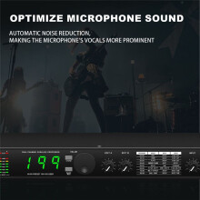 Professioneller Digitaler Nachhall-Multieffekt-DSP-Prozessor, Audioprozessor, Equalizer, US-Stecker