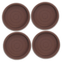 Furniture Leg Protectors 4pcs Rubber Couch Cups AntiSlip Base Floor Scratch Protection for Sofa Bed Piano