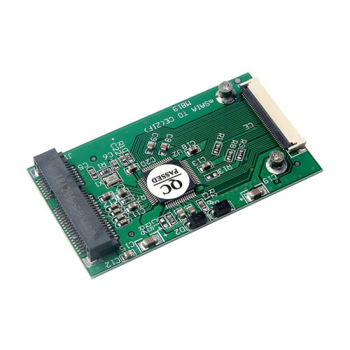 Adaptador MSATA SSD para CE ZIF  PCI-e MSATA SSD para 40 Pinos 1.8 Polegadas Conversor Cartão Conversor de Transferência 1