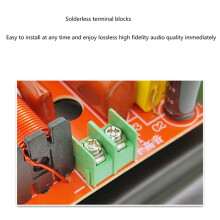 350W 2 Ways Speaker Treble+Bass Frequency Divider Crossovers Speaker Filters DIY for Home Theater
