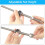 25cm Solar Hanger Bolts Solar Panel Roof Mounting Screws M10 Solar PV Panel Mounting Bracket for Fixing Solar Panel 6Pc 10