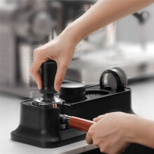 EstacióN de ManipulacióN de Espresso, Organizador de Almacenamiento de Accesorios de Espresso para Portafiltros de TamañO 51-58 Mm, Verde