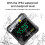 IP54 4X90 Portable Digital Inclinometer LCD Backlight Digital Protractor Slope Meter Digital Angle Ruler(Green) 5